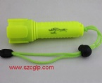 3*AAA battery plastic diving torch