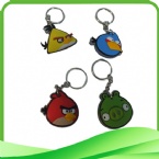 flashing angry bird keychain