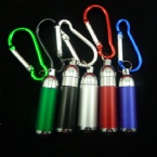 zoomable flashlight keychain with carabiner