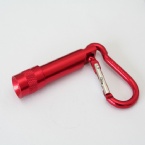 carabiner led torch key chain